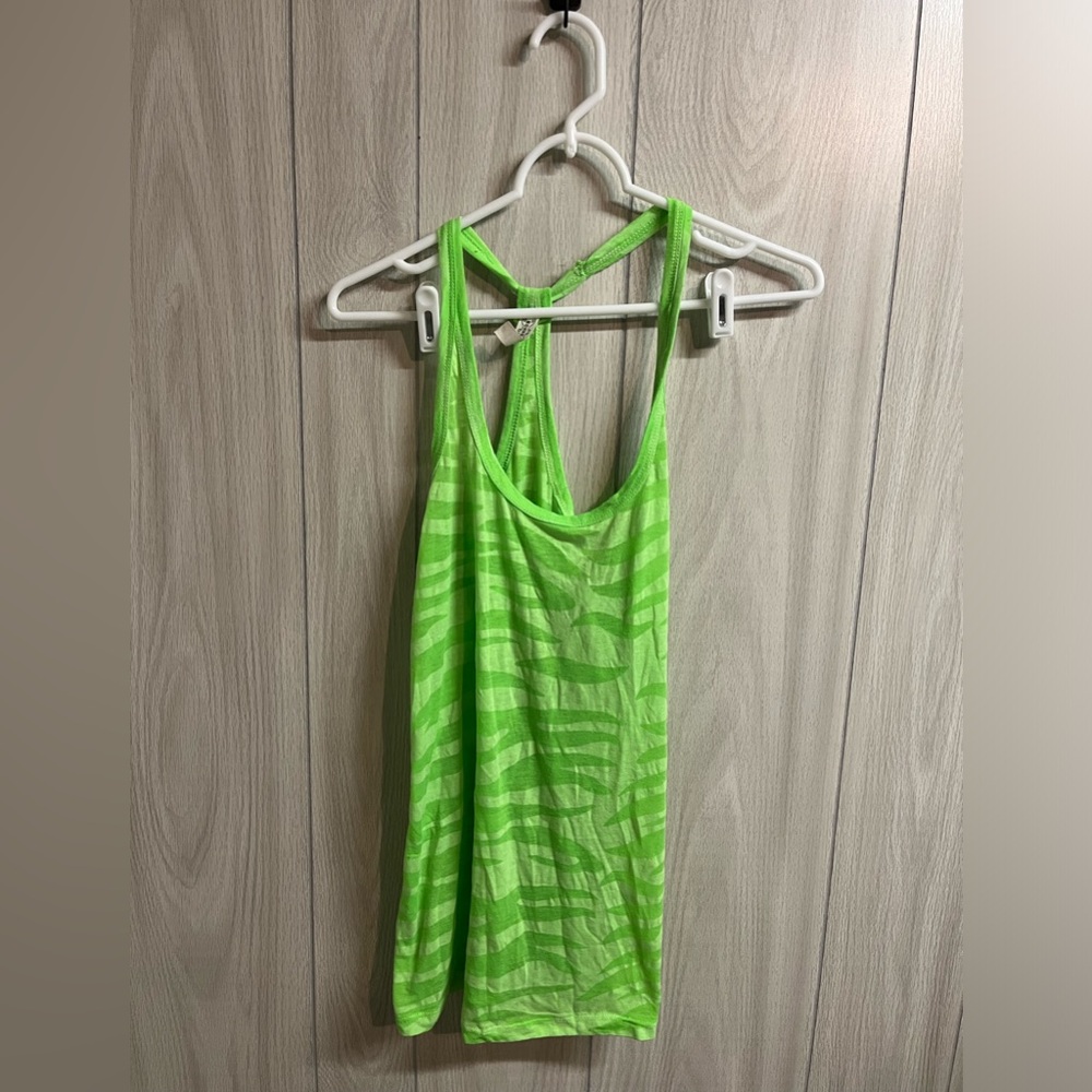 Zebra Print Tank Top